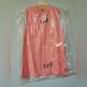 J. Jill 4x Guava Colored Sleeveless Top